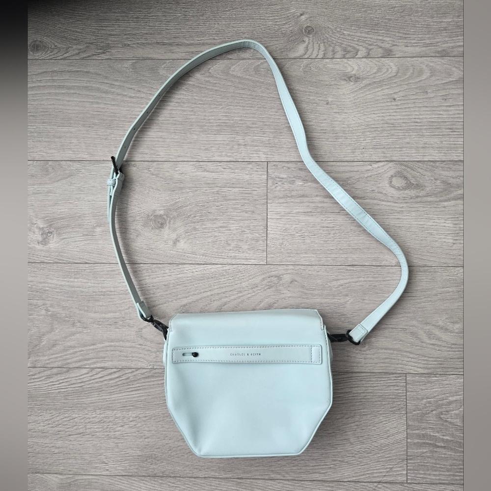 Mint Crossbody Bag with Adjustable Strap